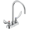 Two Handle 4" Deck Mount Faucet
