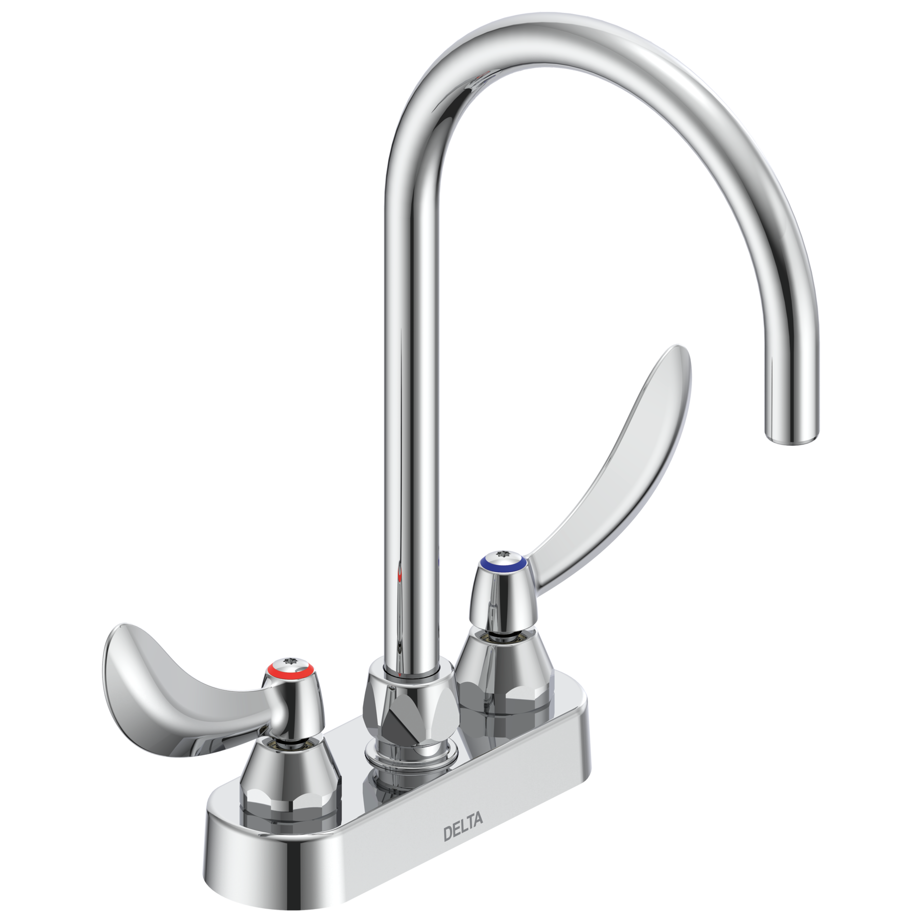 Two Handle 4" Deck Mount Faucet