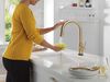 Touchless Pull-Down Kitchen Faucet w/Voic (Recertified)