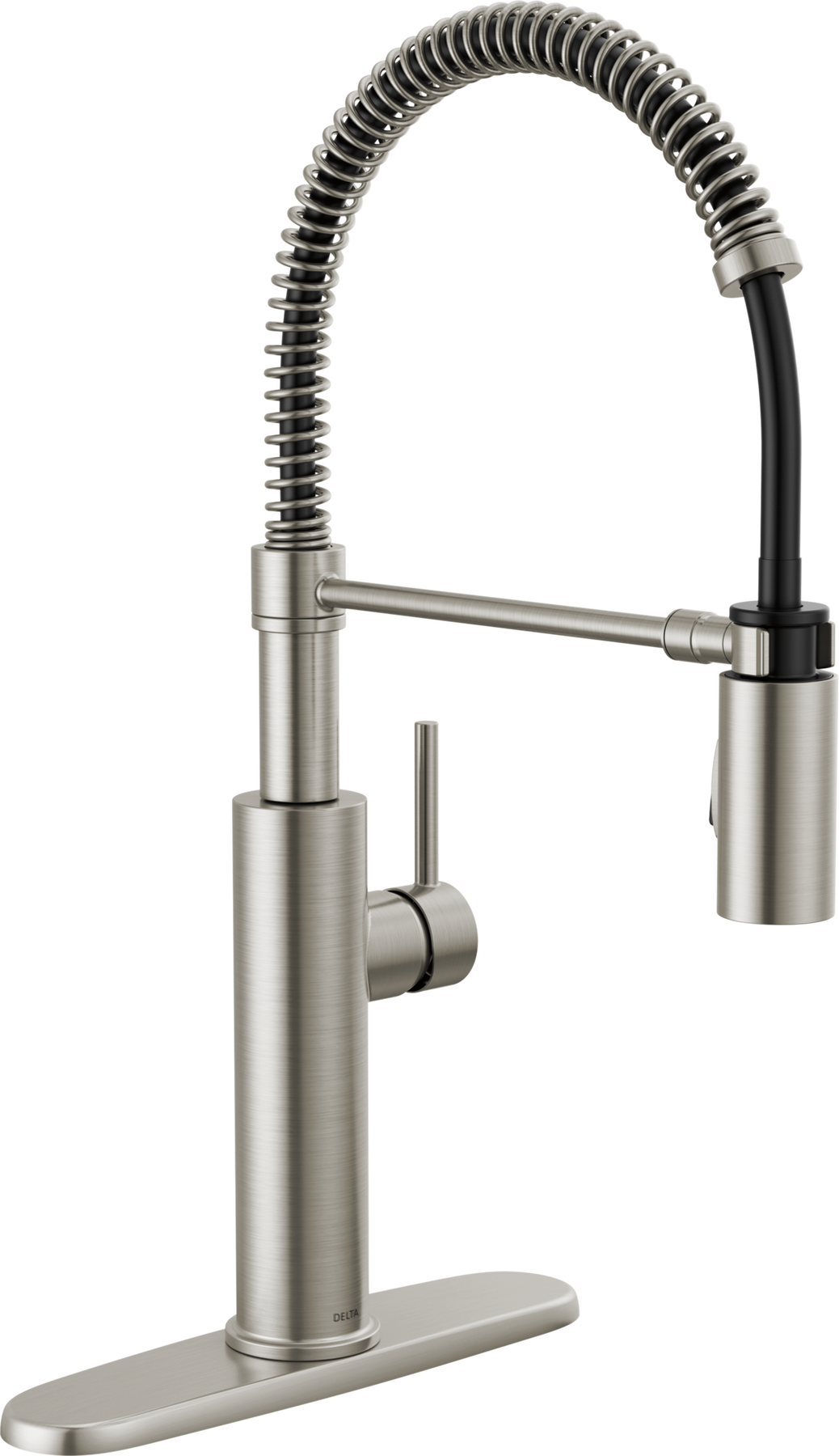 Single-Handle Pull-Down Spring Kitchen Faucet