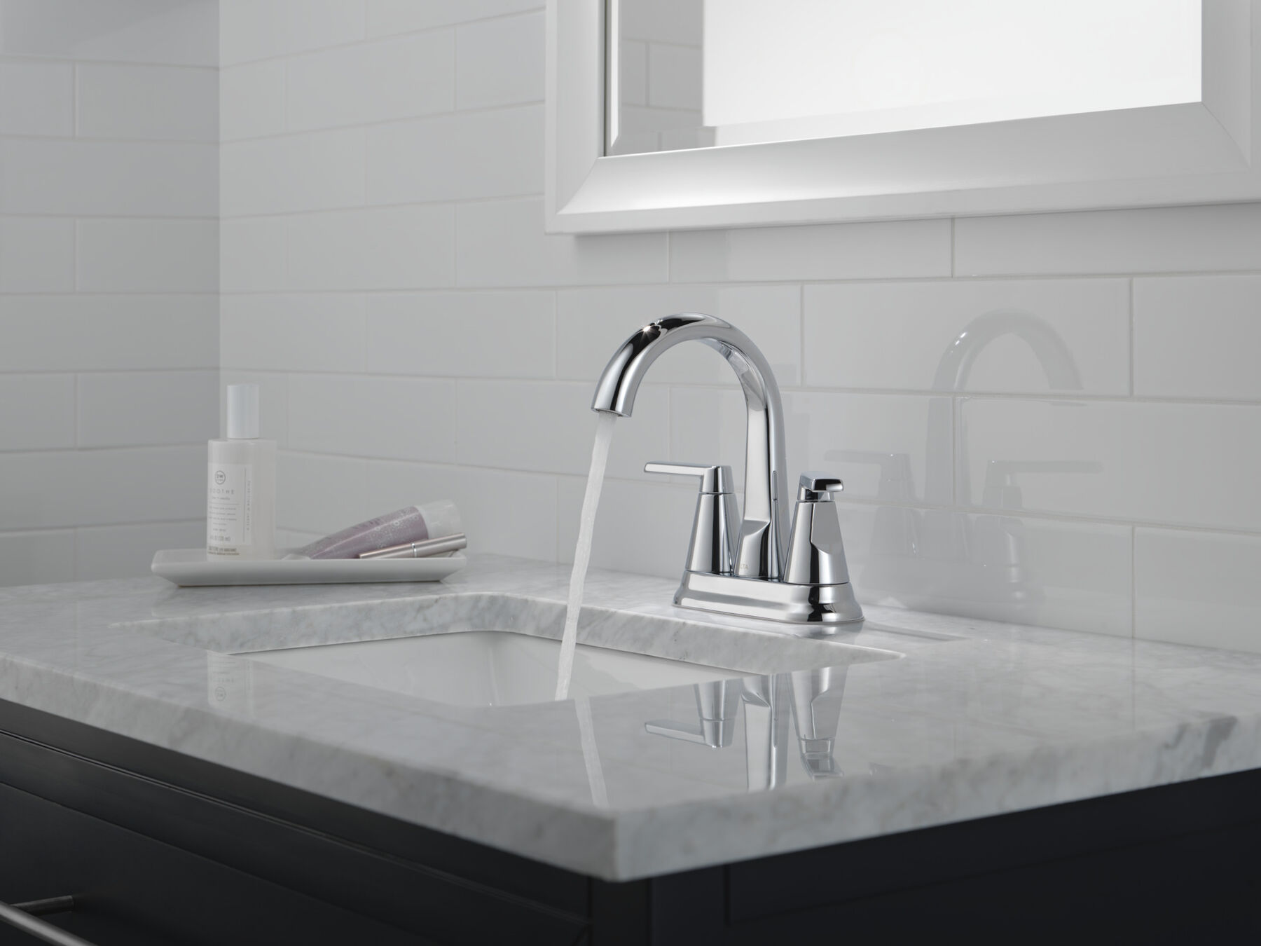 Two Handle Centerset Bathroom Faucet