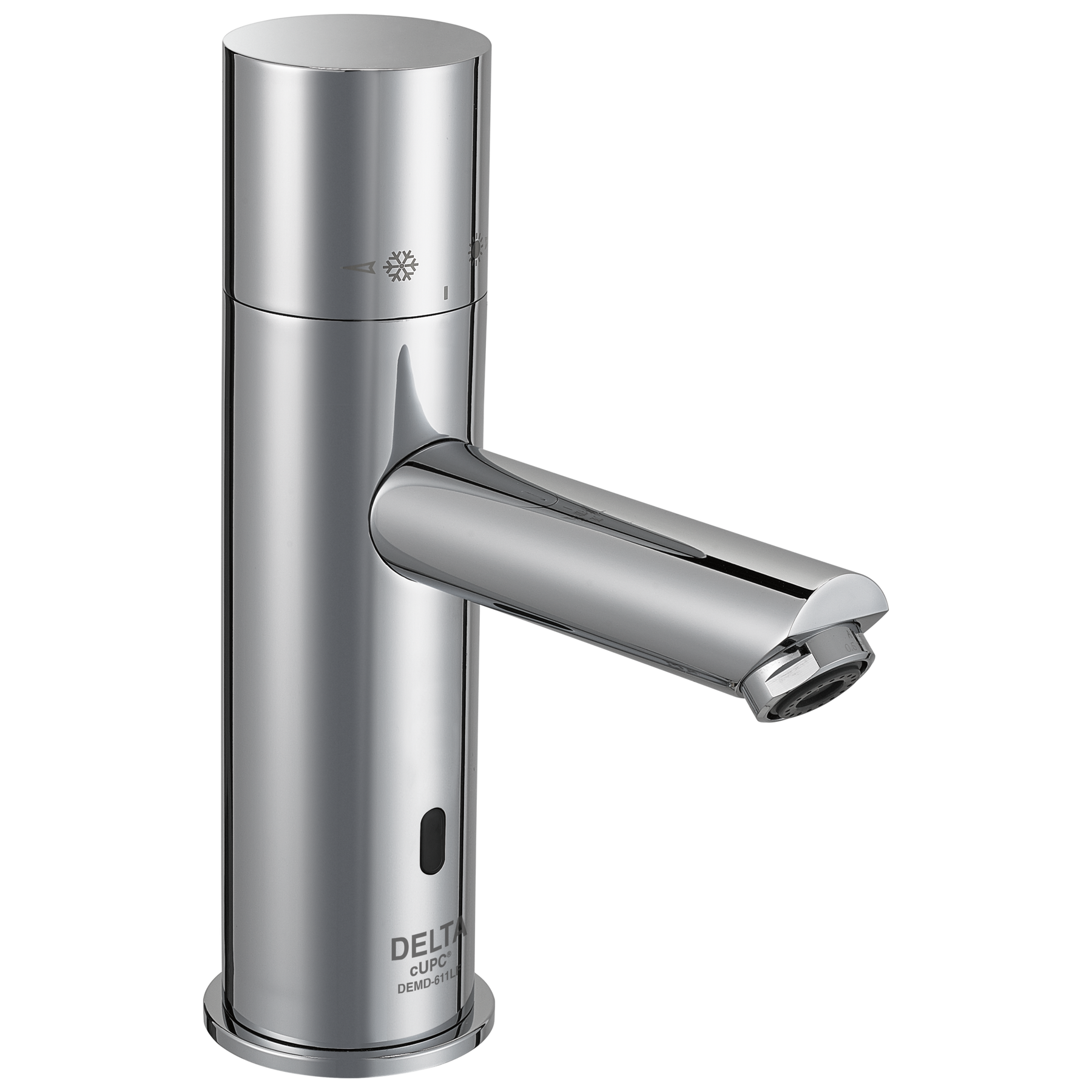 Thermostatic Electronic Bathroom Faucet, Battery-Operated