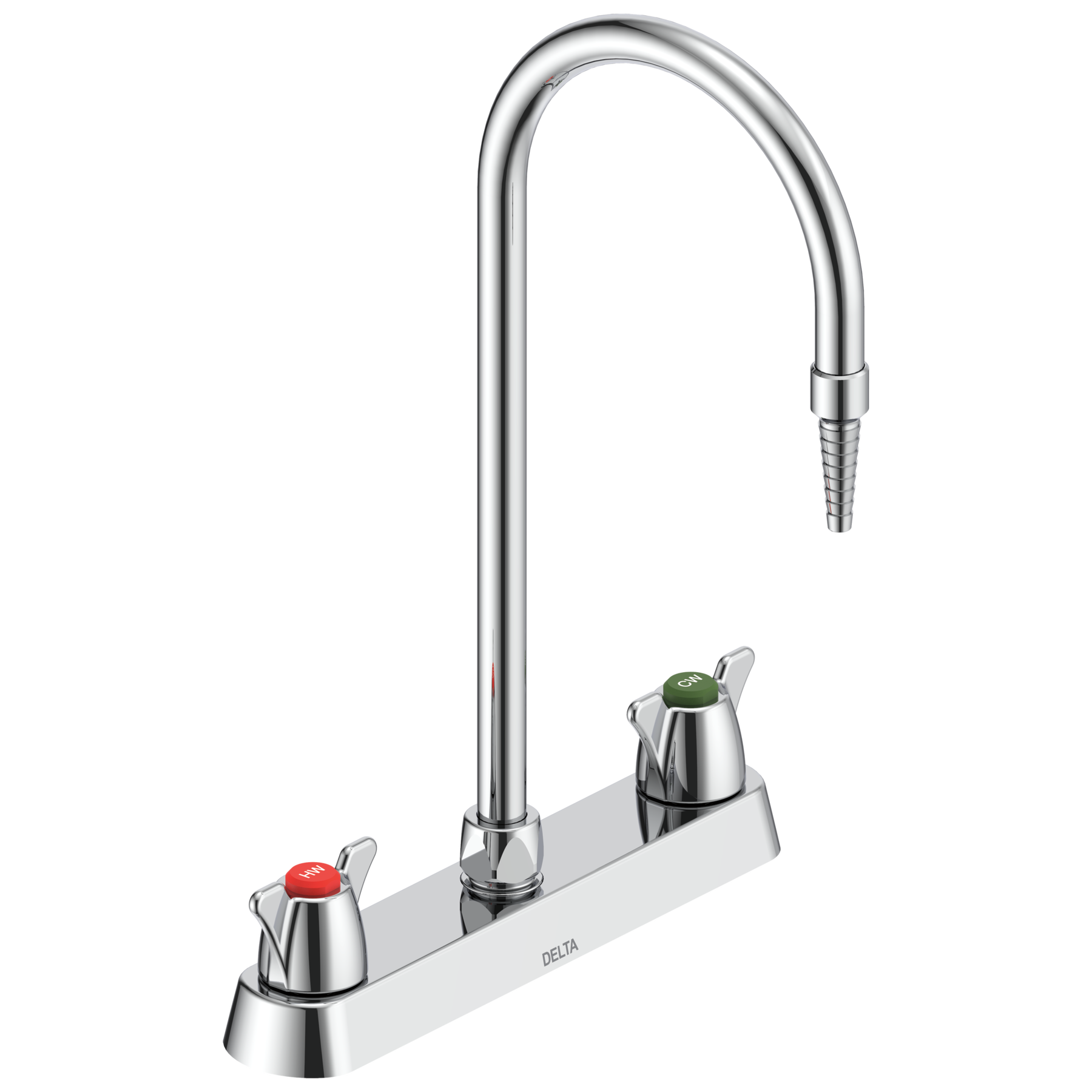 Two Handle 8" Deck Mount Laboratory Mixing Faucet