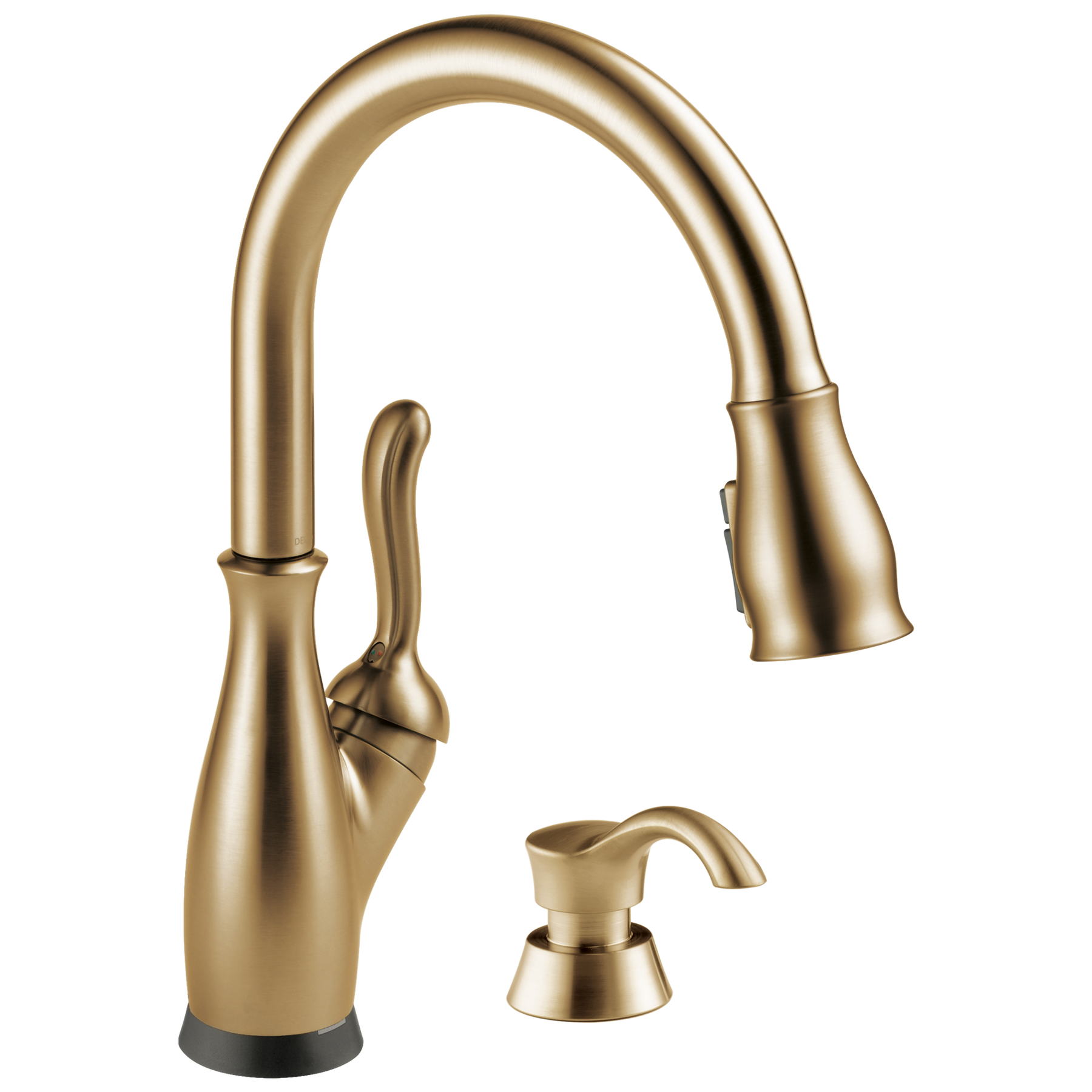VoiceIQ&reg; Single Handle Pull-Down Faucet with Touch2O Technology and Soap Dispenser