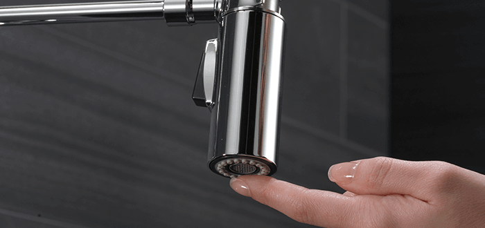 Touch-Clean® Spray Holes