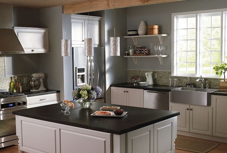Remodeled kitchen featuring Linden Collection