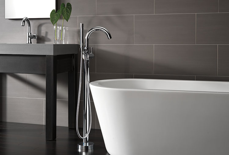 Remodeled bathroom featuring Trinsic Collection
