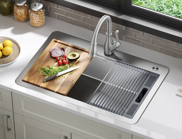 delta sink landing collection lorelai topmount min