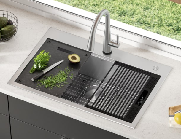 Rivet Top Mount Sinks
