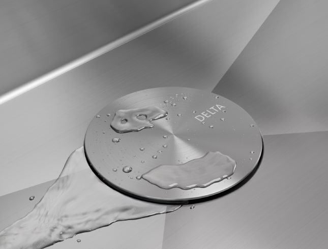 delta sink rivet collection drain cover