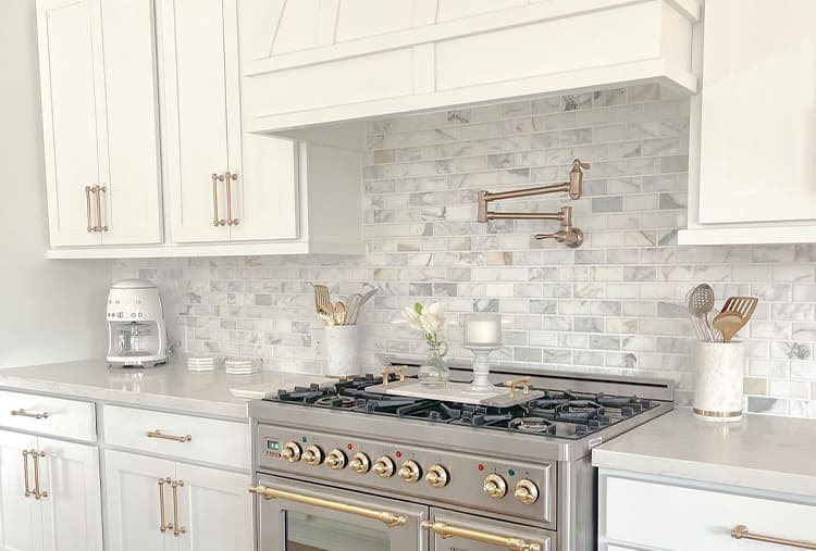 @ahillcountryhome's pot filler kitchen