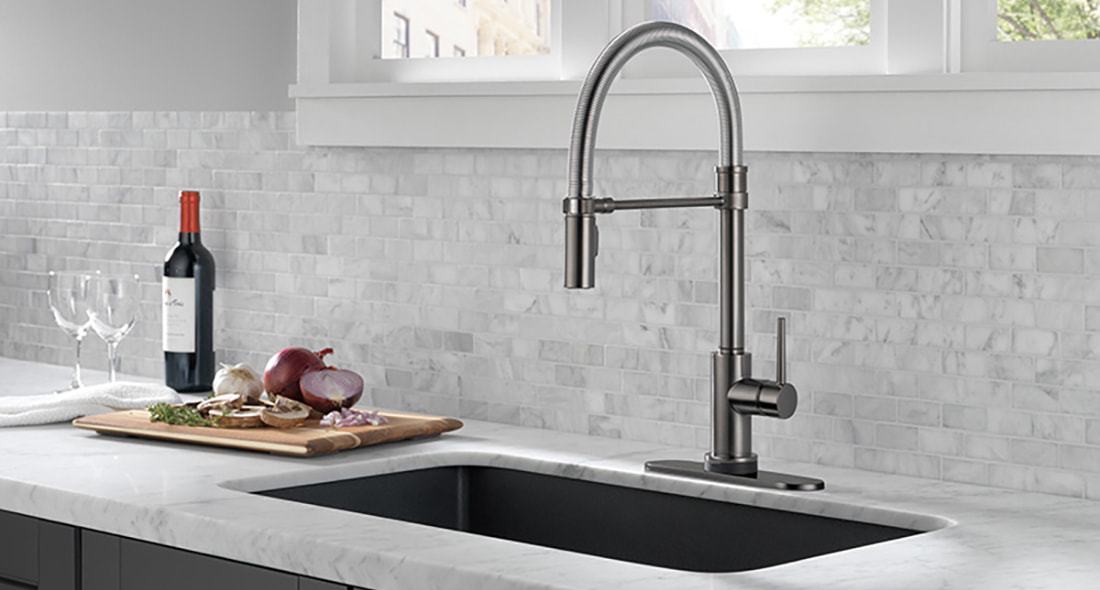 New Faucet Finish: Black Stainless