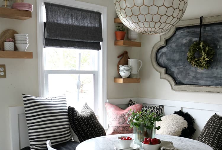 Mix metals in interior decor