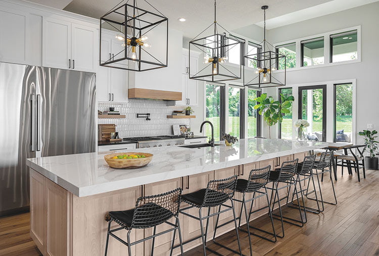 Open Kitchen Feat Trinsic faucet
