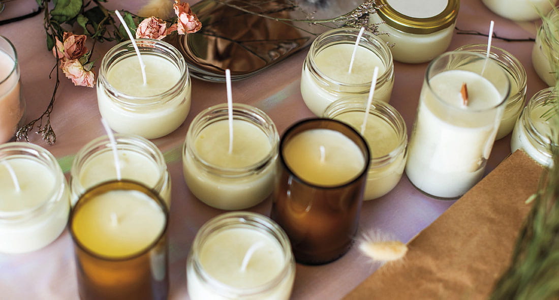 How to Make Mason-Jar Candles