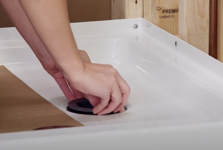 install drain
