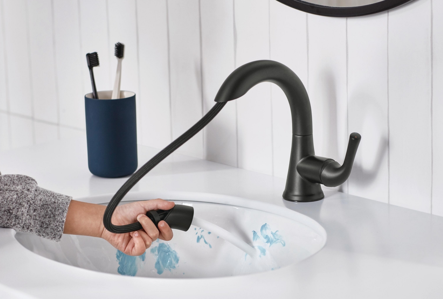 kayra pull down bathroom facuet