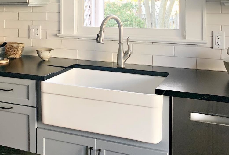 @christieadamsdesign's large kitchen sink