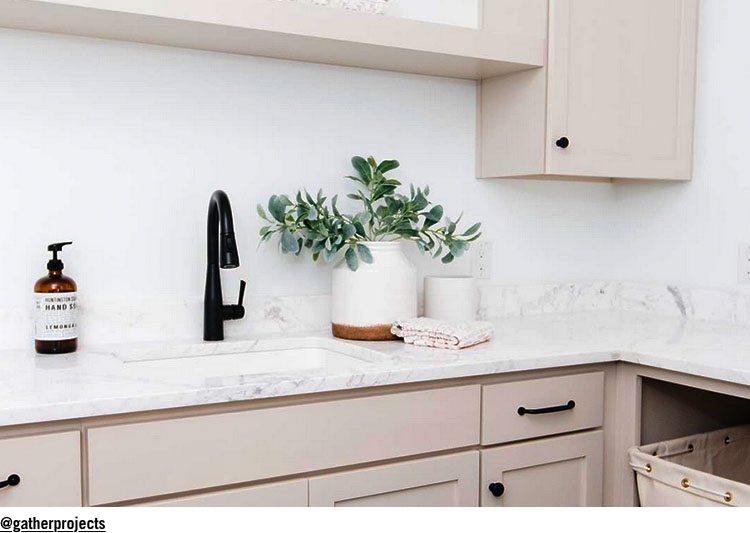 @gatherprojects' laundry room sink