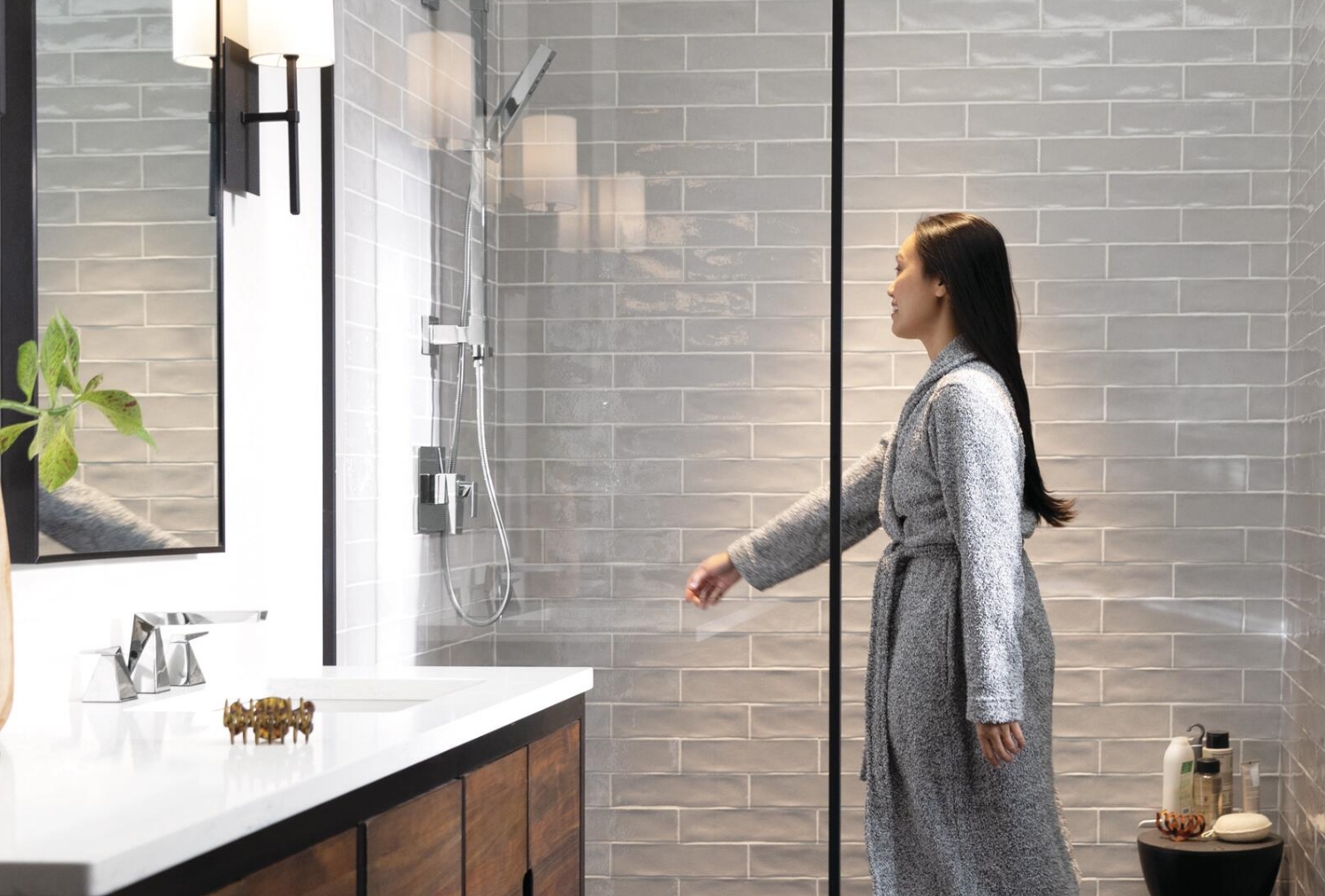 lumicoat in the bathroom