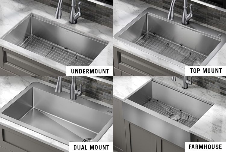 sink types