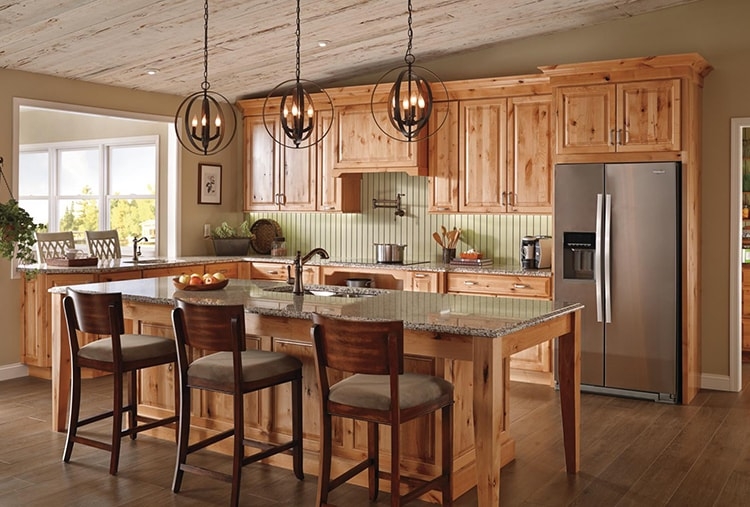 warm wooden kitchen