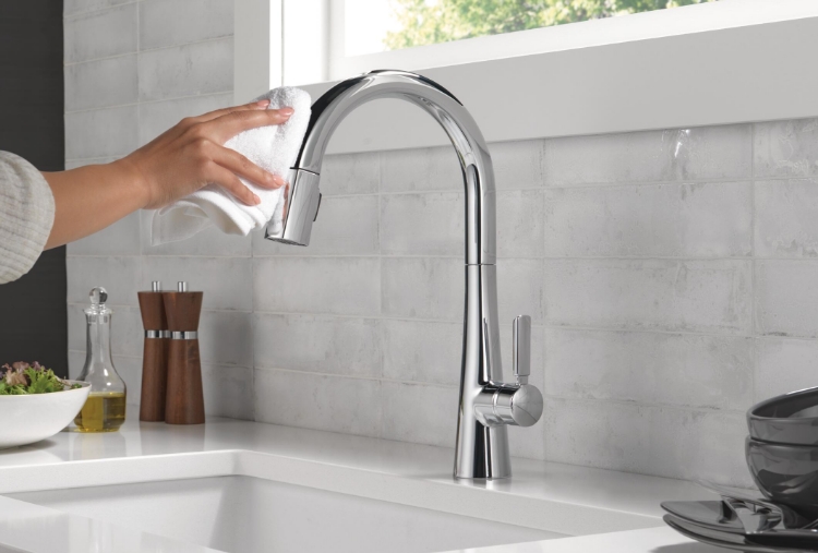 wipe your faucets clean with lumicoat