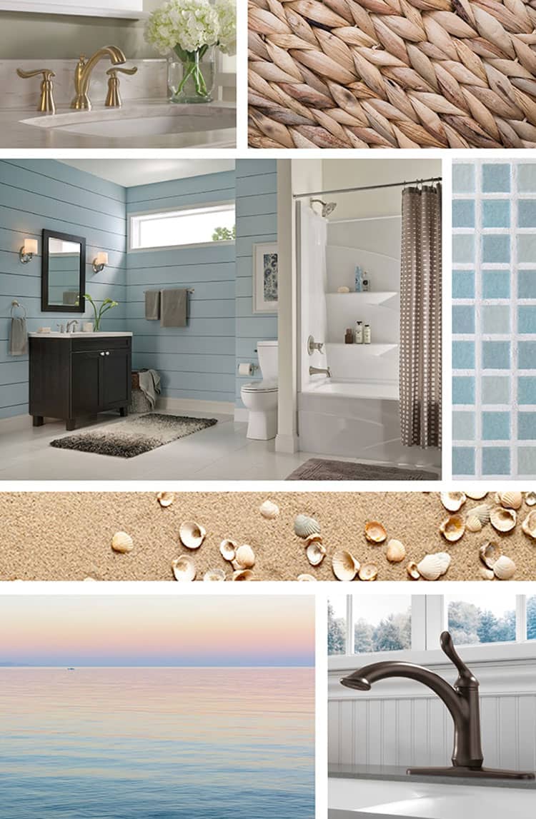 CoastalModern moodboard