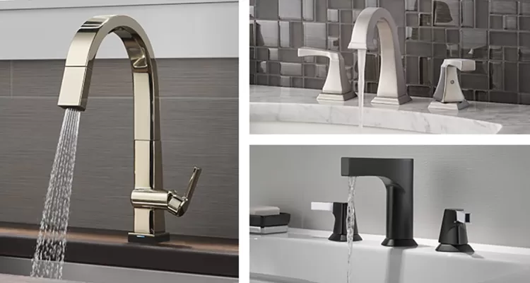 Faucet finishes: Comparing kitchen and bath faucet finishes