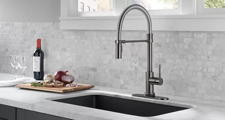 Black Stainless Kitchen Finish