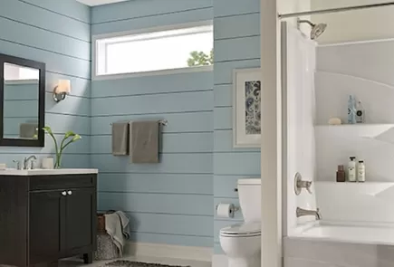Coastal Modern bathroom