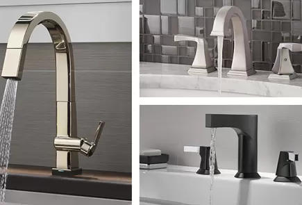Faucet finishes: Comparing kitchen and bath faucet finishes