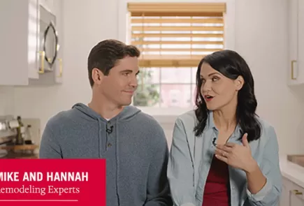 Mike and Hannah remodeling experts