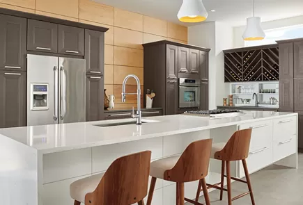 Updated kitchen with Trinsic Pro kitchen faucet